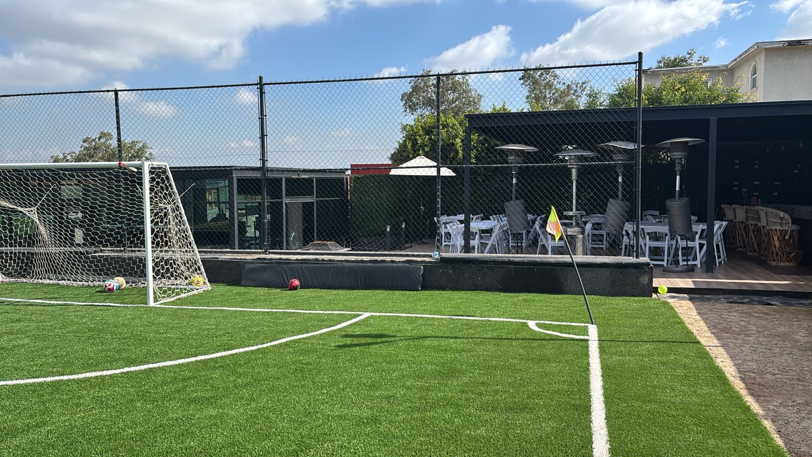 Juegos infantiles cancha